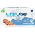 Produktbild: WaterWipes Baby Wipes 9 Pack sanfte Feuchttücher für Kleinkinder 9x60 St.
