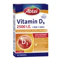 Produktbild: ABTEI Vitamin D3 2500 I.E. Tabletten Titandioxidfr 42 St.