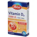 Produktbild: Abtei Vitamin D3 2500 I.E + Zink + Selen