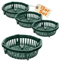 Produktbild: 12er Set Pflanzkörbe für Blumenzwiebeln Blumen Zwiebel Schale Pflanzschale 30 cm