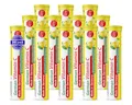 Produktbild: Vitamin C Brausetabletten 12x20 Stk. – Zitronengeschmack – 180 mg Vitamin C Zuckerfrei – T&D Pharma German Vitamin C – Made in Germany