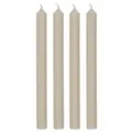 Produktbild: Rustikale Stabkerzen, sand, 25 x 2,2 cm, 4 Stück