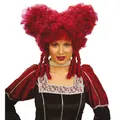 Produktbild: Edle Damenperücke Rot Barockperücke für Mottopartys und Cosplay Veranstaltungen