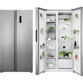 Produktbild: AEG Side-by-Side Kühlschrank Freistehend NoFrost 593L 177cm RXB659E6NU Edelstahl