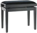 Produktbild: GEWA Pianobank Deluxe Schwarz matt Klavier Hocker Velours schwarz Bank Keyboard