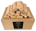 Produktbild: PINI Grillholz OHNE RINDE Buche 20 Kg Brennholz 30-33 cm für Pizzaofen Kamin