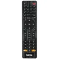 Produktbild: Hama Universalfernbedienung 4 in 1 Smart TV (bis zu 4 Geräte steuern, alle gängigen Marken, Receiver, Set Top Box, DVD, Verstärker, Ersatzfernbedienung, schnell programmierbar) schwarz
