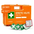 Produktbild: Erste Hilfe Koffer DIN 13157 mit Wandhalterung, Verbandkasten Notfallkoffer