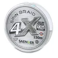 Produktbild: SAENGER 4 X Spin Braid Light Grey 150m