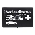 Produktbild: Söhngen Verbandkasten f.Kfz DIN13164:2014-01 a. Kunststoff 260x160x80ca.mm hochschlagzäh