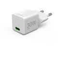 Produktbild: HAMA Schnellladegerät, USB-C, Super-Mini-Charger, 30W, weiß