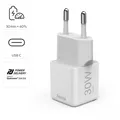Produktbild: Hama USB-C Ladegerät Schnellladegerät 30W PD 3.0 Netzteil Adapter Samsung iPhone