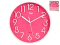Produktbild: Habi Wanduhr, Rund, 25 cm, Kunststoff, Fuchsia