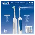Produktbild: Oral-B PRO 1 Oral Health Center + OxyJet Munddusche, elektrische Zahnbürste, Reinigungssystem