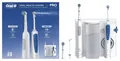 Produktbild: Oral-B Center OxyJet Munddusche + Oral-B Pro 1 Rotierende-vibrierende