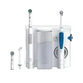 Produktbild: Oral-B Oxyjet + Pro1 Dental Care System mit 3D-Technologie Weiss Blau