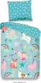 Produktbild: Good Morning Junior Kinder Bettwäsche mit Tiere - 100 x135 cm - 100% Baumwolle