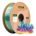 Produktbild: eSUN Silk Rainbow PLA Filament 1.75mm, Silky Multicolored 3D Drucker Filament PLA, Farbverlauf wechselnd 1KG Spule (2.2 LBS) für 3D Drucker, Koralle Regenbogen