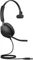 Produktbild: Jabra Evolve2 40 SE USB-A Stereo MS Headset schwarz Noise Cancelling