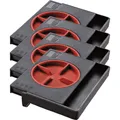 Produktbild: Bessey Abstandshalter-Satz 4-teilig Abstandskeile von 5 - 20 mm verstellbar AV2