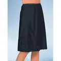 Produktbild: Unterrock, Damen, Gr. 50, schwarz, 100% Polyester, unifarben, Röcke Unterrock