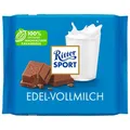 Produktbild: 12 Tafeln a 100g Ritter Sport Edel Vollmilch Schokolade