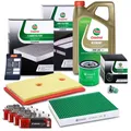 Produktbild: CASTROL FILTERS INSPEKTIONSPAKET FÜR AUDI A3 SEAT SKODA VW GOLF 7 8 1.2 1.4 TSI