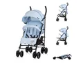 Produktbild: Chipolino Kinder-Buggy Kinderwagen Milano, Buggy bis 22 kg, Rückenlehne verstellbar, faltbar