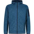 Produktbild: CMP Herren Fleece Hoodie Jacke (Größe XXL, blau)