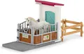 Produktbild: Schleich 42569 Pferdebox Pferdestall Serie Bauernhoftiere