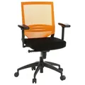Produktbild: Drehstuhl Porto Base Orange/Schwarz