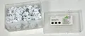 Produktbild: Wentronic Kabelschelle 9,0 mm weiß (100 Stück)