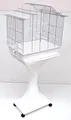 Produktbild: Mega Vogelkäfig Wellensittich Kanarien mit Ständer