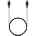 Produktbild: USB 2.0 Kabel, USB-C Stecker > USB-C Stecker schwarz, 1 Meter, Laden mit bis zu 60 Watt