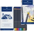 Produktbild: 12 Goldfaber Buntstifte im Metall-Etui Malstifte Faber-Castell Farbstifte 114712