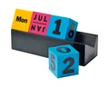 Produktbild: MOMA MoMA Ewiger Kalender Cubes CYMK, Bunt, One Size