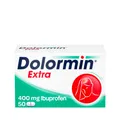 Produktbild: Dolormin Extra 400 mg Ibuprofen bei Schmerzen und Fieber