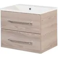 Produktbild: B.clever Waschtischset 60cm Korpusfarbe: Alaska-esche - Fackelmann