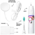 Produktbild: Happybrush ECO VIBE KIDS Agnes Elektrische Zahnbürste weiß Kinderzahnpflege NEU