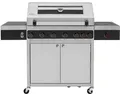 Produktbild: Tepro Gasgrill Tepro Gasgrill Keansburg 6 Special Edition, Deckelthermometer Heckbrenner mit Rollen Seitenbrenner