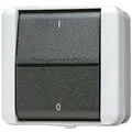 Produktbild: Jung 802W Wippschalter, Aus 2-polig, AX 250 V ~, IP 44, WG 800