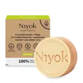 Produktbild: Niyok 2 in 1 feste Dusche + Pflege - Green touch Bio 80g