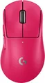 Produktbild: Logitech G PRO X SUPERLIGHT 2 DEX - Maus - ergonomisch - Für Rechtshänder - optisch - 5 Tasten - kabellos, kabelgebunden - 2,4 GHz, USB - pink (910-007373)