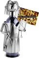 Produktbild: BRUBAKER Weinflaschenhalter Ärztin, (inklusive Grußkarte), Metall Skulptur, Wein Geschenk