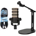 Produktbild: Rode Podmic XLR-Mikrofon + DS-2 Desktop-Stativ + keepdrum XLR Kabel