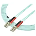 Produktbild: StarTech.com 5m Fiber Optic Cable - 10 Gb Aqua - Multimode Duplex 50/125 - LSZH - LC/LC - OM3 - LC to LC Fiber Patch Cab