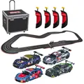 Produktbild: Carrera Ultimate XXL Edition One – Digitale Rennbahn 1:24 mit 4 Fahrzeugen (Porsche 911 RSR, BMW M4 GT3, Corvette C8.R) – Spurwechsel, Drift-Kurven, Ghost- & Safetycar-Funktion, AppConnect kompatibel