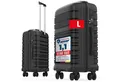 Produktbild: GENTOR Hartschalen-Trolley Koffer Reisekoffer Hartschalenkoffer Trolley Rollkoffer Handgepäck, 4 Rollen, PP Harteschalenkoffer & Reisekoffer