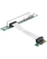 Produktbild: Delock Riser card PCI Express x1 > 32Bit 5 V with flexible cable Card (41856)