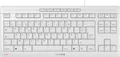 Produktbild: Cherry STREAM KEYBOARD TKL - Kabelgebunden - USB - Scherenschalter - AZERTY - Weiß